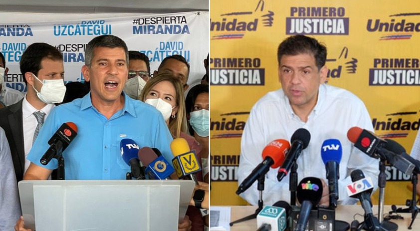 Candidatos a la gobernación de Miranda no llegan a conceso de unificar fuerzas políticas