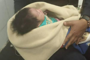 Abandonada recién nacida en Metro de Sabana Grande