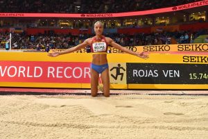 Yulimar Rojas vuelve a saborear las mieles del éxito deportivo en Belgrado