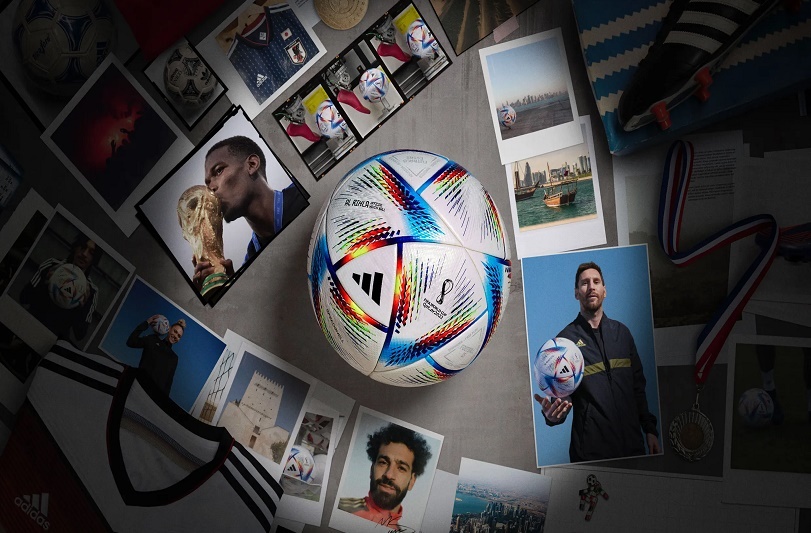 Y con ustedes el ‘Al Rihla’, el balón oficial de Adidas para Qatar 2022 - FOTO