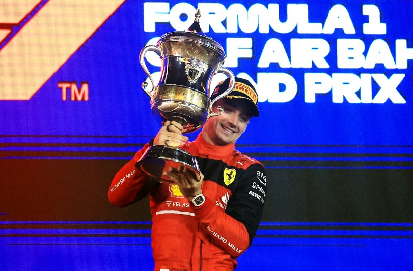 ¡Arrancó la F1! Doblete de Ferrari ¡Leclerc y Sainz dominan en Baréin, los Red Bull decepcionan! - FOTO