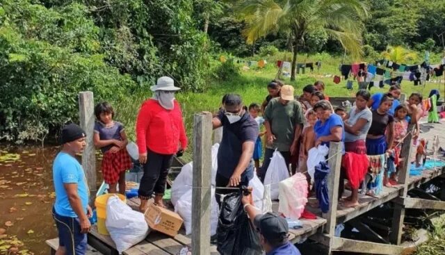 Migrantes venezolanos, especialmente indígenas waraos en Guyana requieren ayuda humanitaria