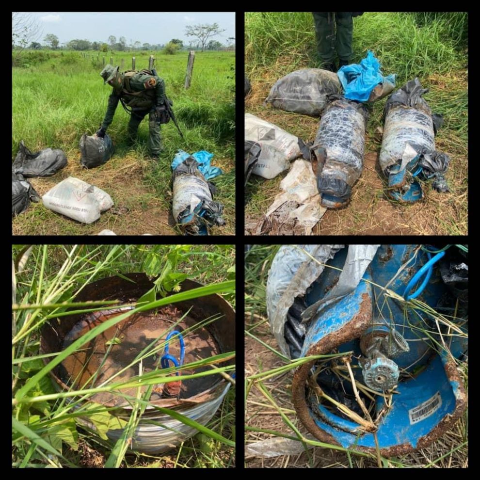 FANB desactivó nuevo lote de artefactos explosivos en el estado Apure