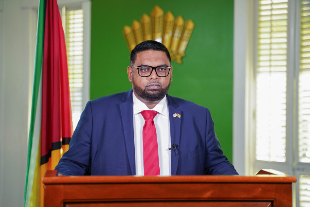 Presidente de Guyana apuesta a una “solución legal” con respecto al conflicto fronterizo con Venezuela