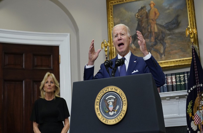 Biden sobre masacre en Uvalde ‘¡Hay que regular las armas de fuego en Estados Unidos!’ - FOTO