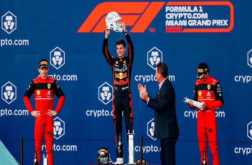 F1 - Max Verstappen triunfa en Miami y recorta distancias con Charles Leclerc - FOTO