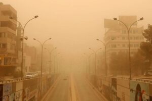 Irak, azotada por tormentas de arena ¡Más de 5 mil casos de problemas respiratorios! - FOTO