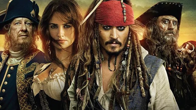 Johnny Depp en Piratas