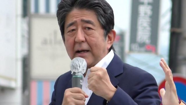 Shinzo Abe, exprimer ministro de Japón fue asesinado mientras participaba en un mitin político