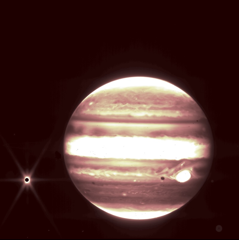 Júpiter y su Luna Europa
