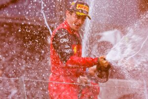 F1 - Leclerc se alzó victorioso en territorio Red Bull - FOTO