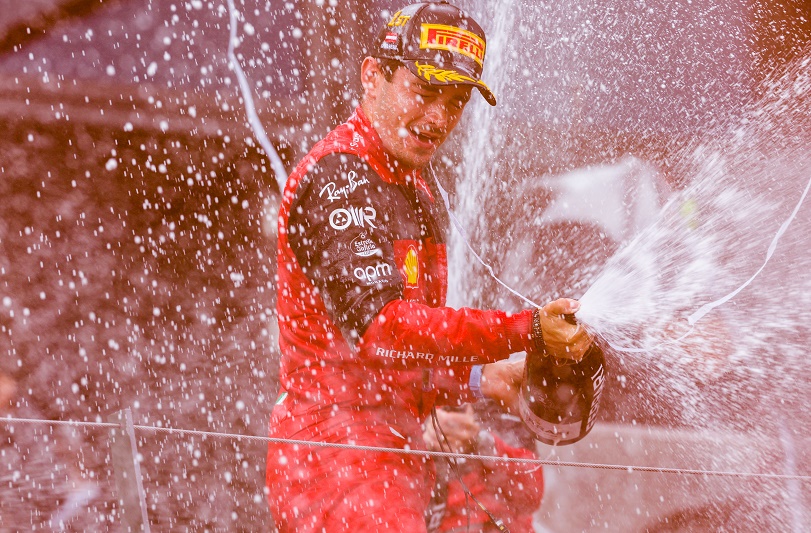 F1 - Leclerc se alzó victorioso en territorio Red Bull - FOTO
