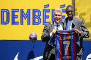 ¡Se queda! Ousmane Dembélé seguirá en el FC Barcelona hasta 2024 - FOTO