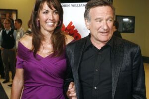 Schneider Williams y Robin Williams.
