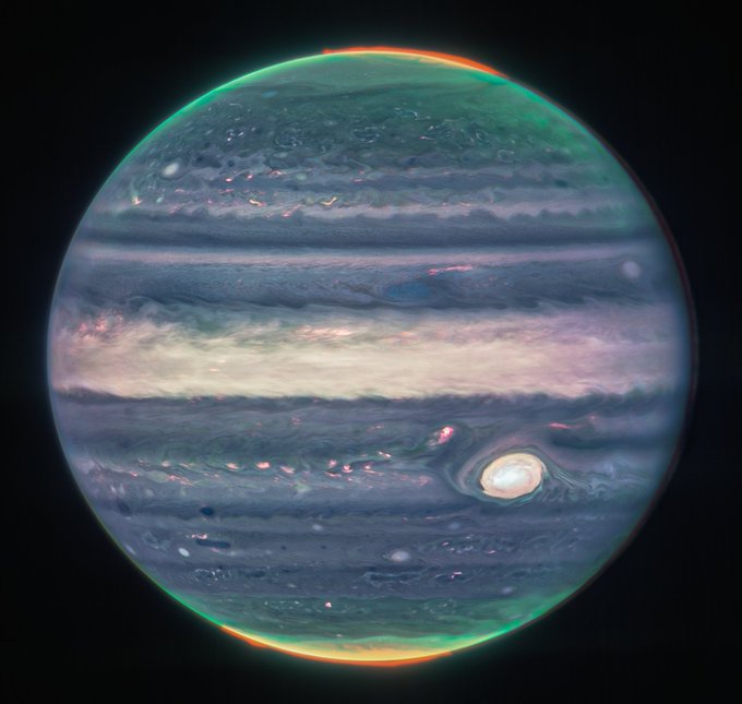 La NASA muestra imágenes inéditas de Júpiter
