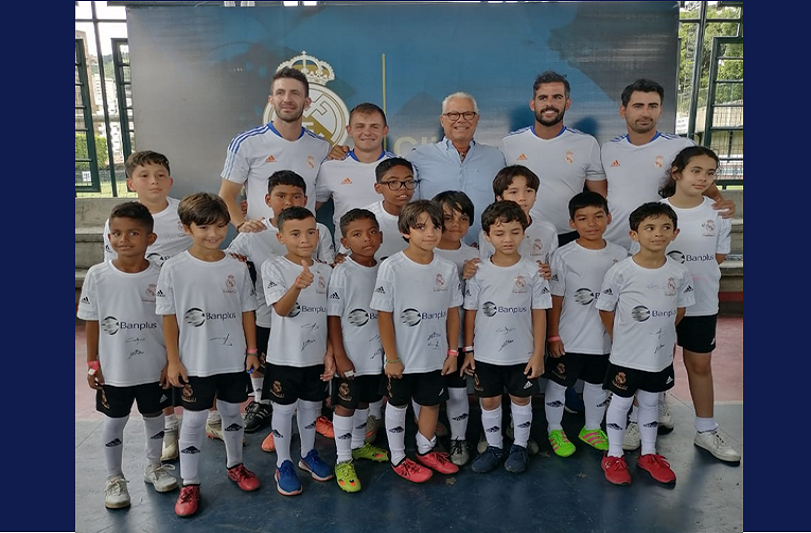 Diego Ricol - Banplus, como patrocinador del Real Madrid Clinics Venezuela, llevó una experiencia única a niños y jóvenes - FOTO