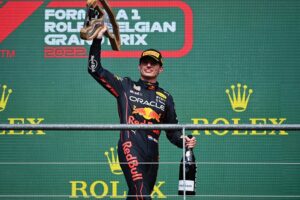 F1 ¡Otra vez Max Verstappen! Acaricia el título tras exhibición de Red Bull en Spa - FOTO