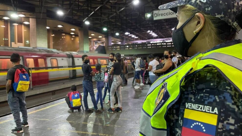 Metro de Caracas.