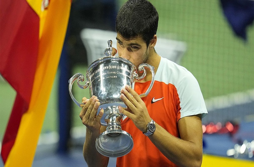 Español Carlos Alcaraz hace historia ¡Gana el US Open y se alza como el número 1 más joven de la historia! - FOTO