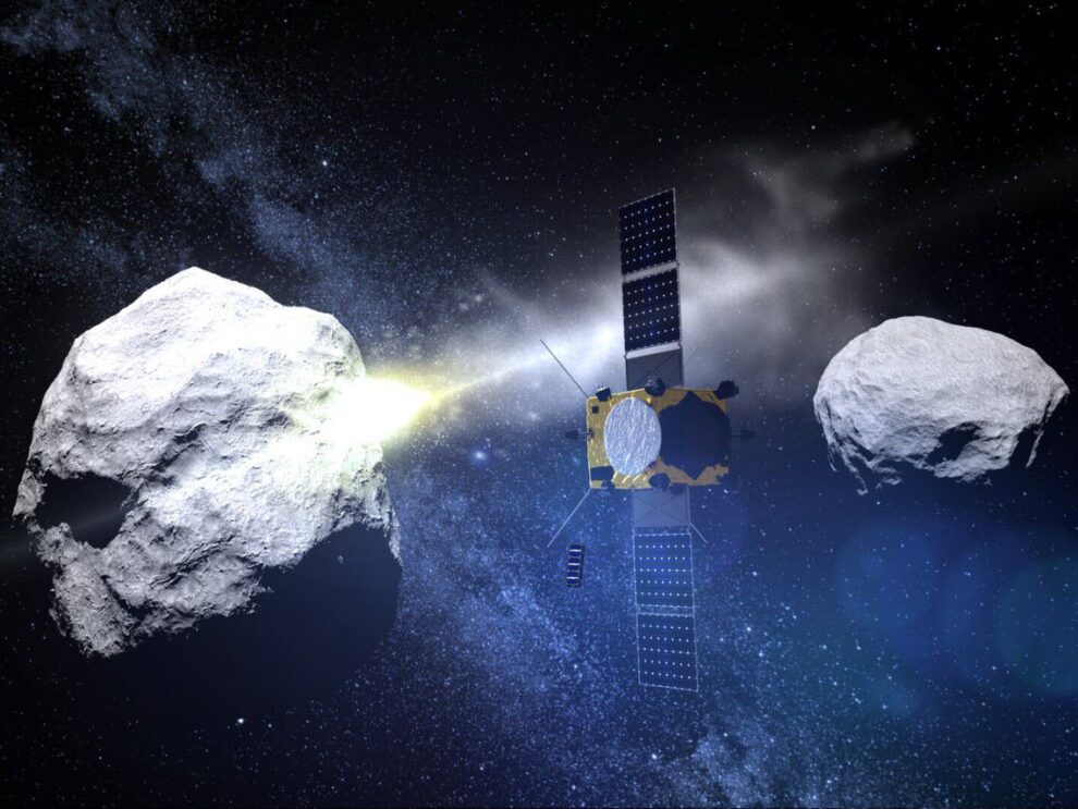 La NASA ejecutó una misión para desviar el trayecto de un asteroide, entérese