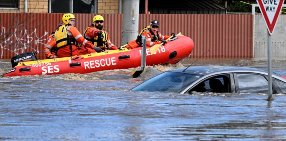 Inundaciones en Australia trae consigo el desplazamiento de habitantes hacia zonas seguras