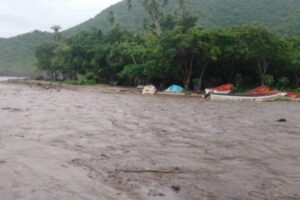 Habitantes de Cuyagua se mantienen alerta ante las constantes lluvias