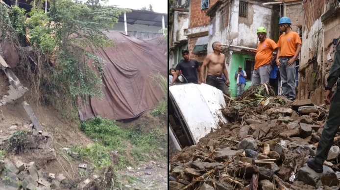 La Guaira | Más de 15 casas afectadas por deslizamiento de tierra