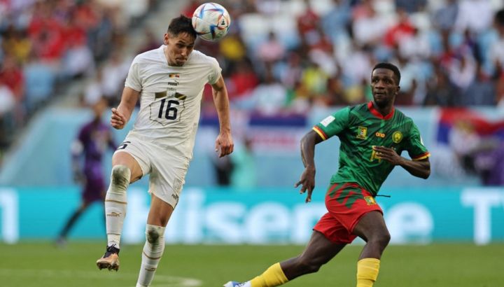 Camerún y Serbia terminaron empatados a 3 goles cada uno