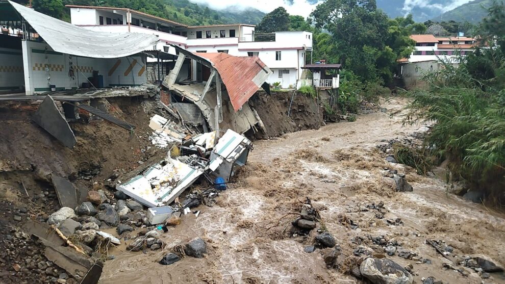Mérida | El municipio Arzobispo Chacón afectado por las lluvias