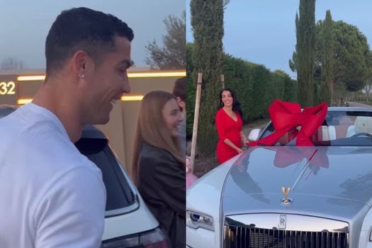 Vehículo que regaló Georgina Rodríguez a Cristiano Ronaldo.
