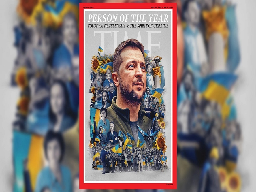 Zelenski, ‘Personaje del Año 2022’ según la revista Time - FOTO