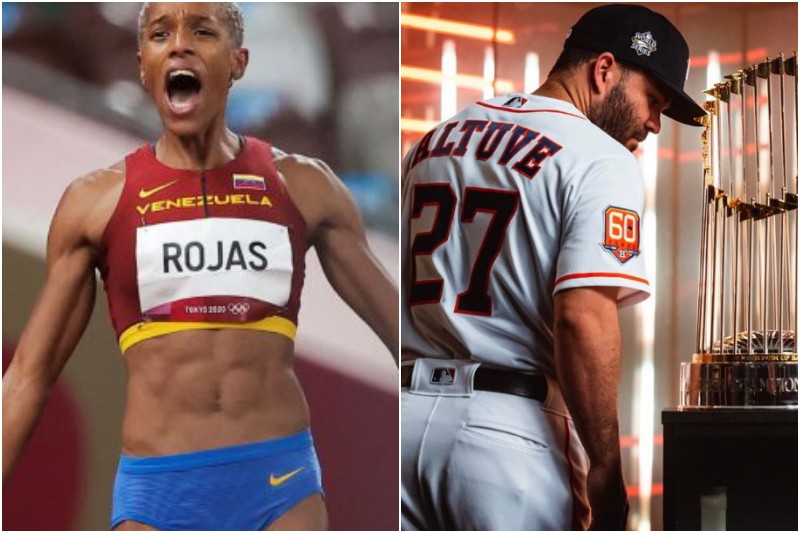 Yulimar Rojas y José Altuve son los mejores atletas de Venezuela este 2022