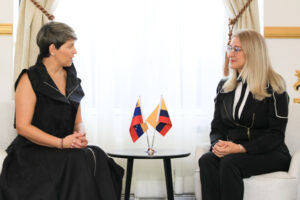 Primeras Damas de Colombia y Venezuela
