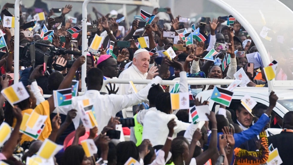 Papa en Sudán del Sur