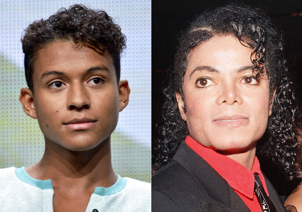 Jaafar y Michael Jackson