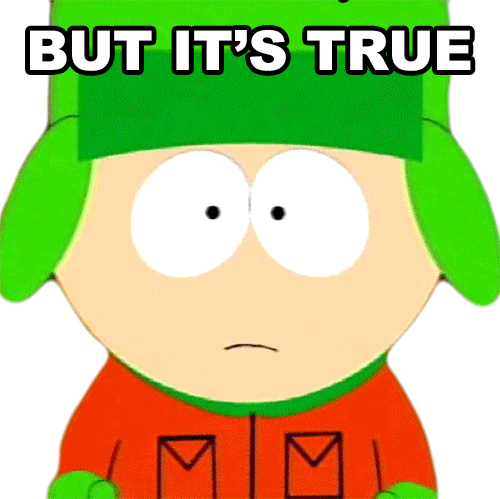 personaje de South Park dice que algo es verdad mientras juega dos verdades y una mentira.- Blog Hola Telcel