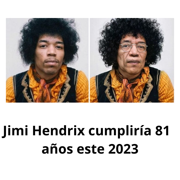 Jimi Hendrix tendría 81 años este 2023.-Blog Hola Telcel