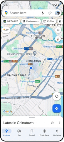 Así será la nueva función de Google Maps con realidad aumentada.-Blog Hola Telcel