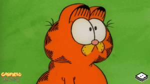 Garfield pensando en cómo le afectará la prohibición de TikTok en Estados Unidos. ¿Ya no podrá ver sus recetas de lasaña?.- Blog Hola Telcel.